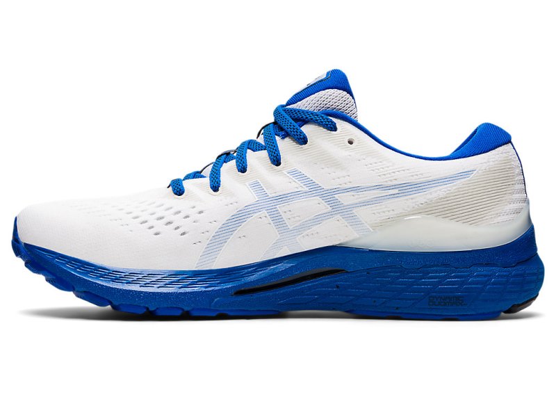 Asics Gel-kayano 28 Tekaški Čevlji Moški Bele Modre | SI2859-843