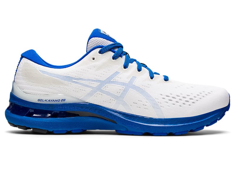 Asics Gel-kayano 28 Tekaški Čevlji Moški Bele Modre | SI2859-843