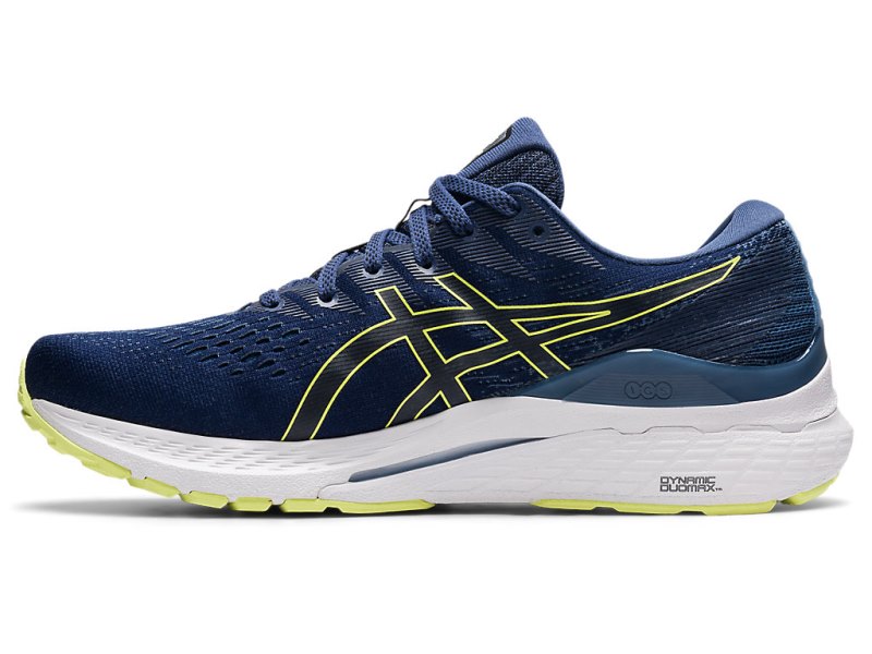 Asics Gel-kayano 28 Tekaški Čevlji Moški Modre Rumene | SI7917-969