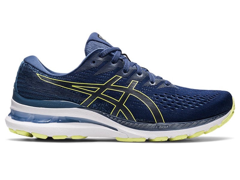 Asics Gel-kayano 28 Tekaški Čevlji Moški Modre Rumene | SI7917-969