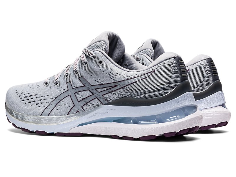 Asics Gel-kayano 28 Tekaški Čevlji Ženske Sive Temno Vijolične | SI3190-010