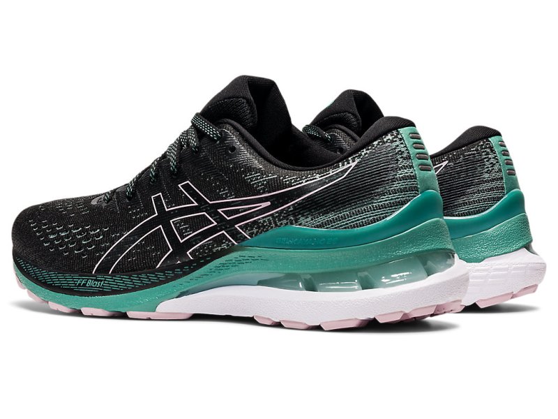 Asics Gel-kayano 28 Tekaški Čevlji Ženske Črne Olivno Zelene | SI7232-922