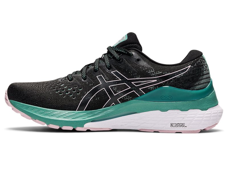 Asics Gel-kayano 28 Tekaški Čevlji Ženske Črne Olivno Zelene | SI7232-922