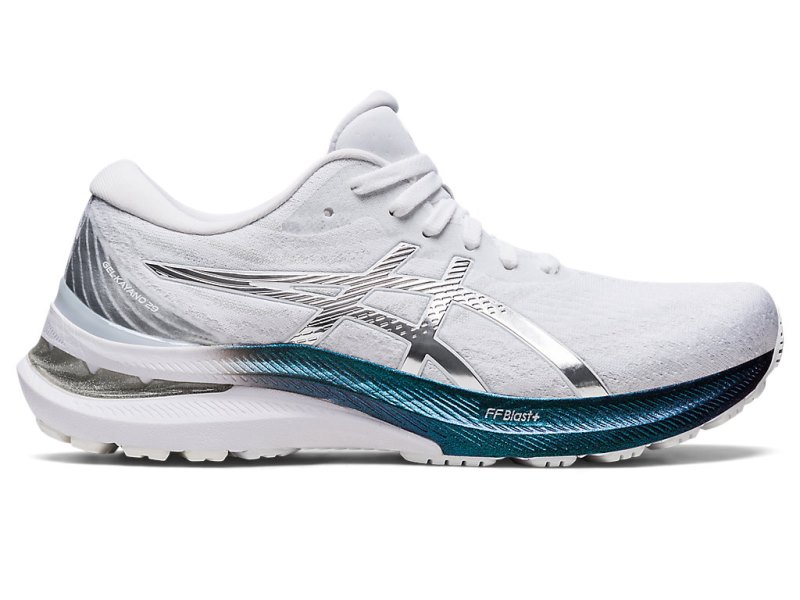 Asics Gel-kayano 29 Platinum Tekaški Čevlji Ženske Bele Srebrne | SI5776-448