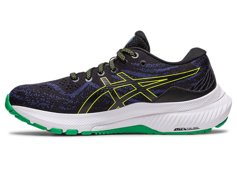 Asics Gel-kayano 29 Športne Superge Otroški Črne Svetlo Zelene | SI0457-182