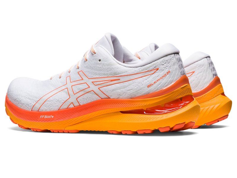 Asics Gel-kayano 29 Tekaški Čevlji Moški Bele Oranžne | SI5878-541