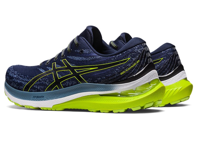 Asics Gel-kayano 29 Tekaški Čevlji Moški Črne Svetlo Zelene | SI7223-809