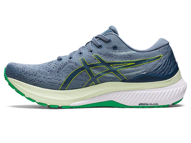 Asics Gel-kayano 29 Tekaški Čevlji Moški Sive Modre Svetlo Zelene | SI7277-854