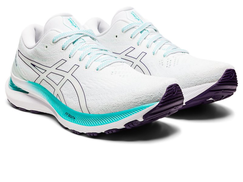 Asics Gel-kayano 29 Tekaški Čevlji Ženske Bele Zelene | SI0470-523