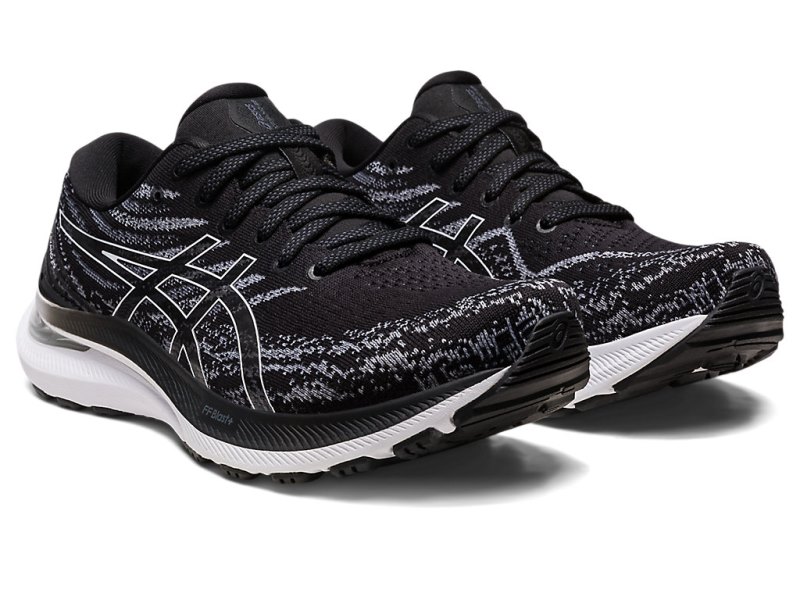 Asics Gel-kayano 29 Tekaški Čevlji Ženske Črne Bele | SI4563-481