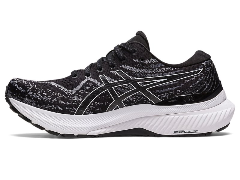 Asics Gel-kayano 29 Tekaški Čevlji Ženske Črne Bele | SI4563-481