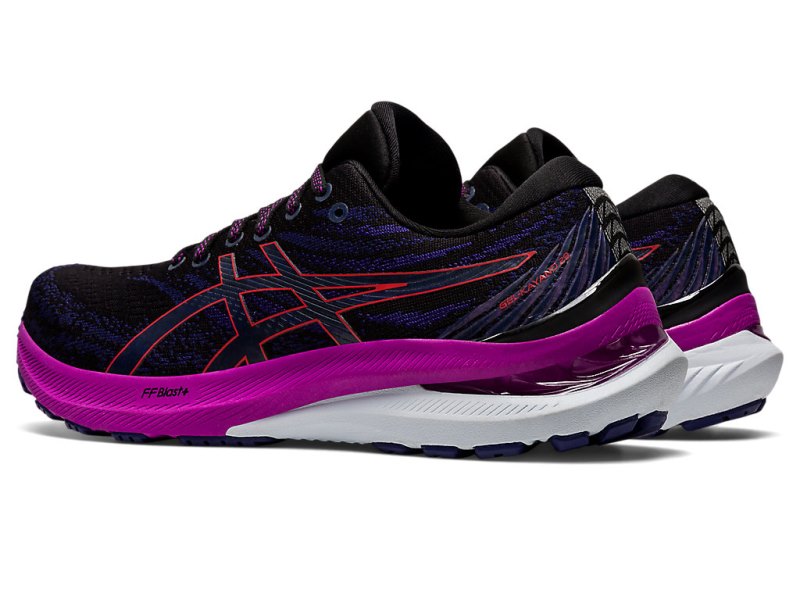 Asics Gel-kayano 29 Tekaški Čevlji Ženske Črne Rdeče | SI7959-849