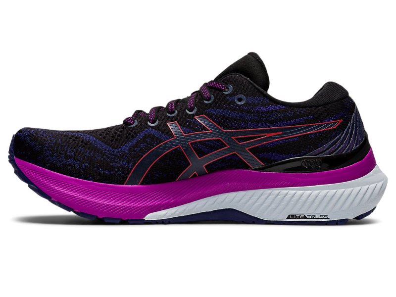 Asics Gel-kayano 29 Tekaški Čevlji Ženske Črne Rdeče | SI7959-849