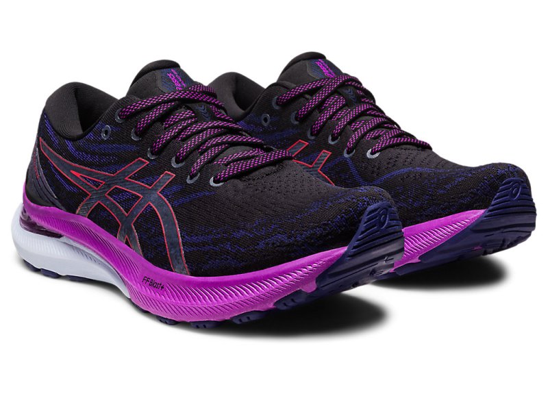 Asics Gel-kayano 29 Tekaški Čevlji Ženske Črne Rdeče | SI8368-229