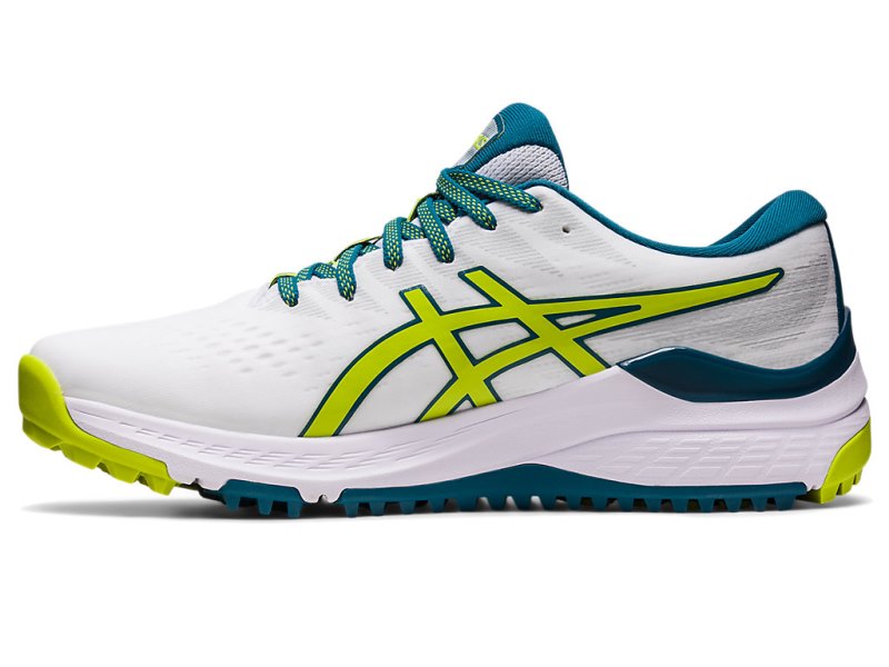 Asics Gel-kayano ACE Čevlji Za Golf Moški Bele Svetlo Zelene | SI3022-238