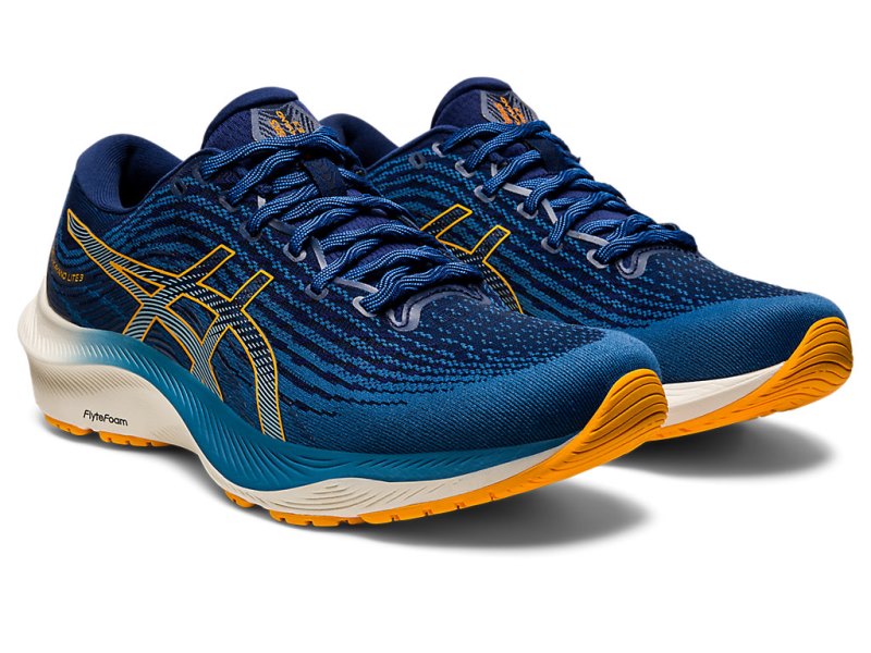 Asics Gel-kayano Lite 3 Tekaški Čevlji Moški Azurno Rumene | SI0228-039