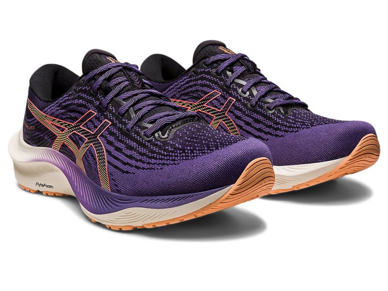 Asics Gel-kayano Lite 3 Tekaški Čevlji Ženske Vijolične Svetlo Oranžne | SI5454-406