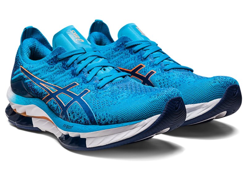 Asics Gel-kinsei Blast Tekaški Čevlji Moški Modre Oranžne | SI1646-797