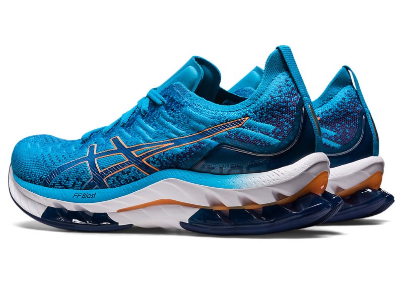 Asics Gel-kinsei Blast Tekaški Čevlji Moški Modre Oranžne | SI1646-797