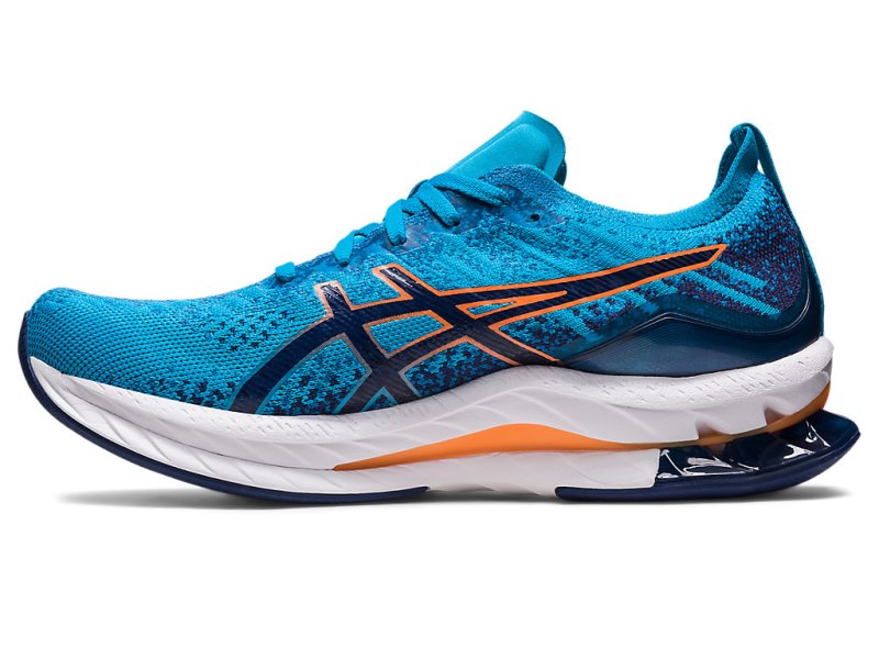 Asics Gel-kinsei Blast Tekaški Čevlji Moški Modre Oranžne | SI1646-797