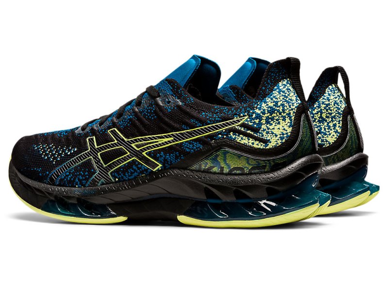 Asics Gel-kinsei Blast Tekaški Čevlji Moški Črne Rumene | SI7885-068