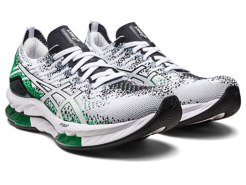 Asics Gel-kinsei Blast Tekaški Čevlji Moški Bele Zelene | SI9247-610