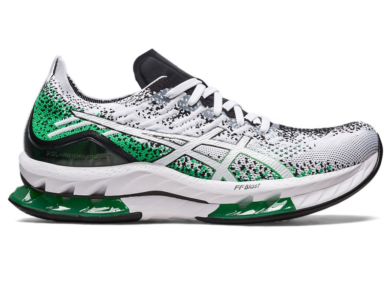 Asics Gel-kinsei Blast Tekaški Čevlji Moški Bele Zelene | SI9247-610