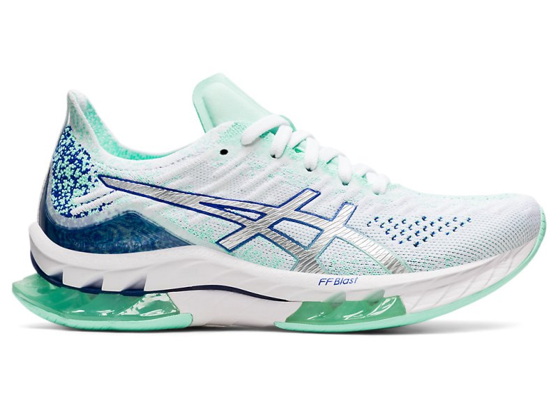 Asics Gel-kinsei Blast Tekaški Čevlji Ženske Bele Srebrne | SI5331-621