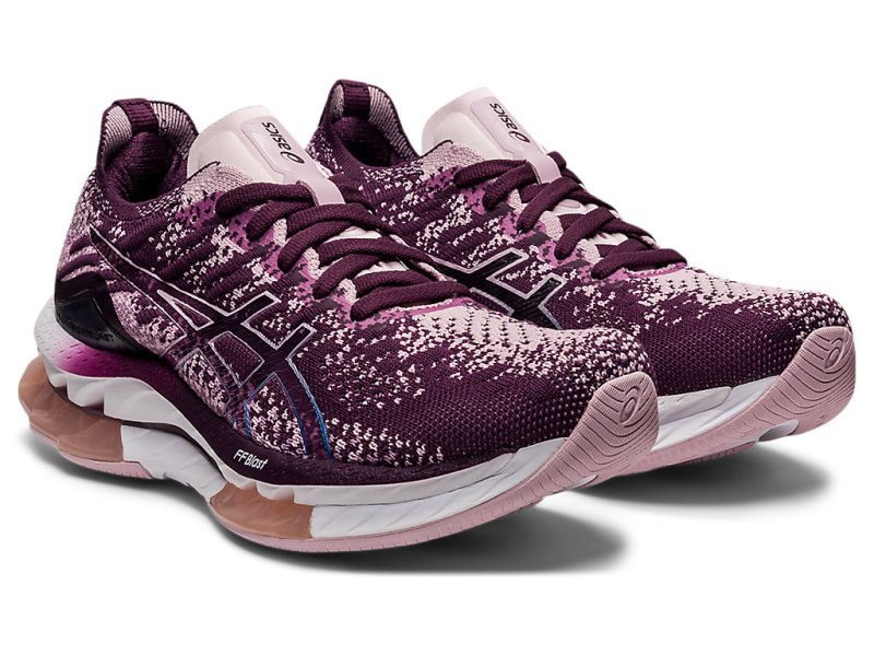 Asics Gel-kinsei Blast Tekaški Čevlji Ženske Temno Vijolične Roza | SI6178-655