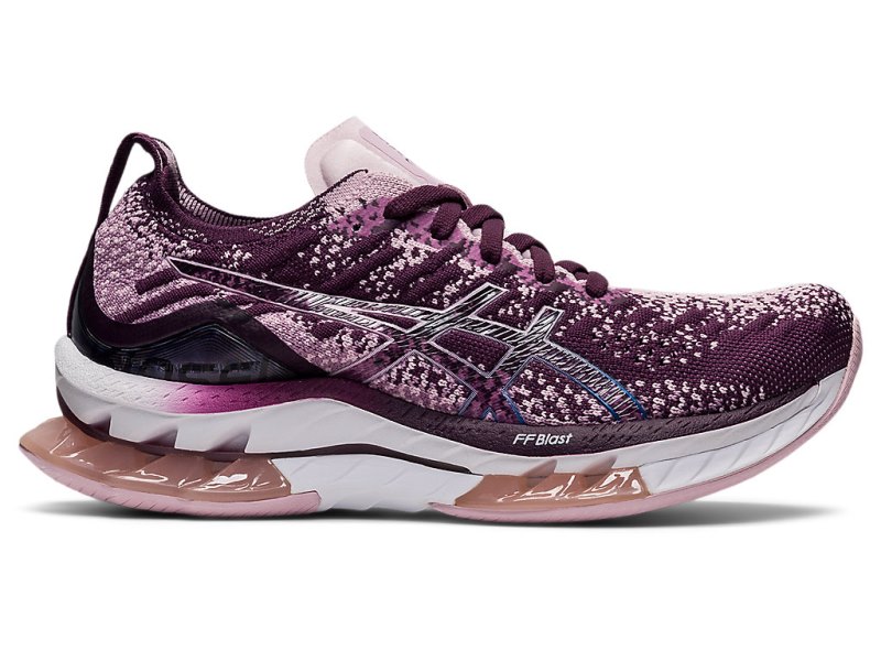 Asics Gel-kinsei Blast Tekaški Čevlji Ženske Temno Vijolične Roza | SI6178-655