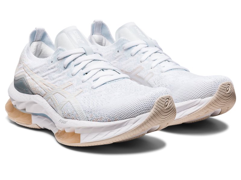 Asics Gel-kinsei Blast Tekaški Čevlji Ženske Bele Bež | SI8640-608