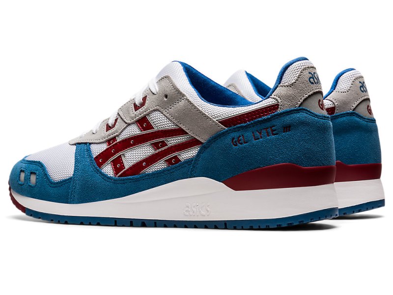 Asics Gel-lyte III OG Superge Moški Azurno Temno Rdeče | SI1506-471