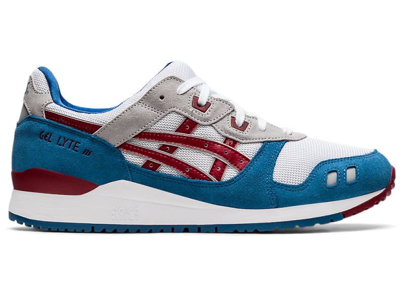 Asics Gel-lyte III OG Superge Moški Azurno Temno Rdeče | SI1506-471