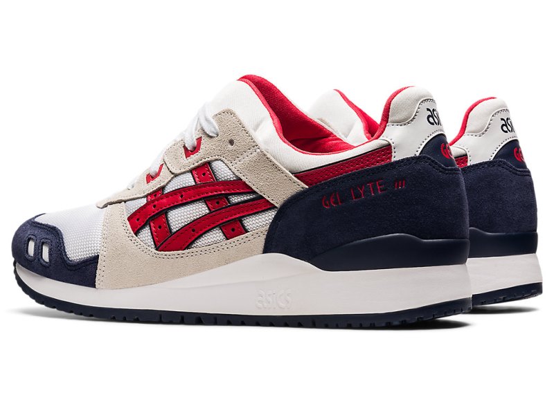 Asics Gel-lyte III OG Superge Moški Bele Rdeče | SI8788-400