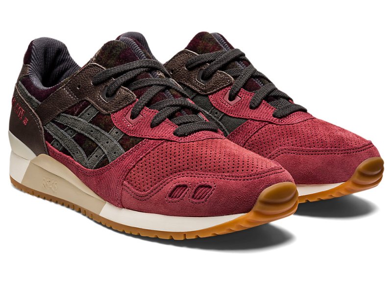 Asics Gel-lyte III OG Superge Moški Rdeče Obszidián Sive | SI3779-665