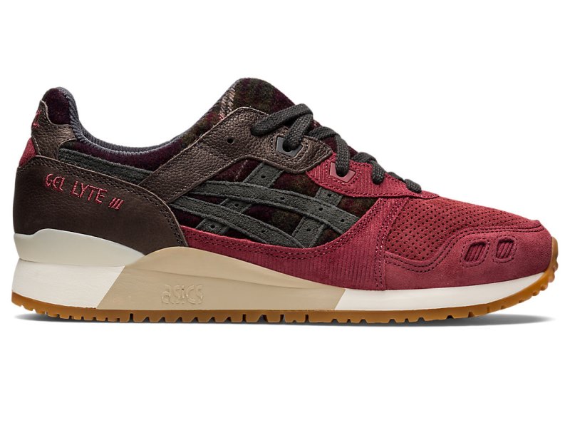 Asics Gel-lyte III OG Superge Moški Rdeče Obszidián Sive | SI3779-665