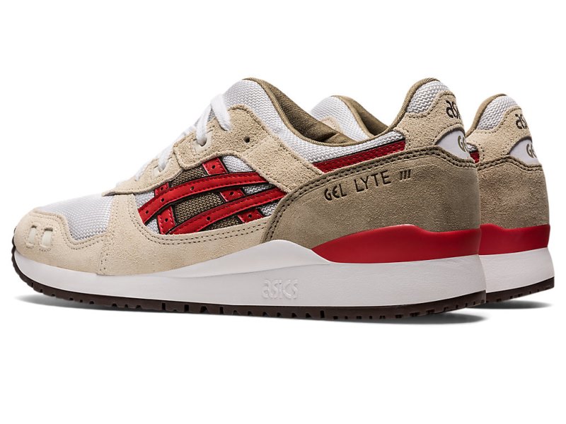 Asics Gel-lyte III OG Superge Moški Sive Rdeče | SI8590-304