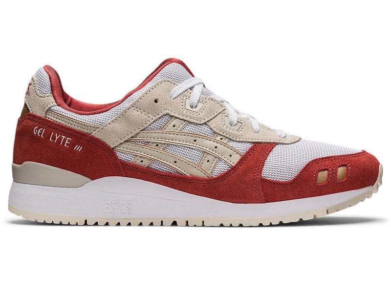 Asics Gel-lyte III OG Superge Ženske Bele Sive | SI9535-520