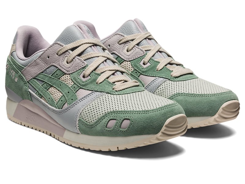 Asics Gel-lyte III OG Superge Ženske Svetlo Olivno Zelene Sive | SI0096-524