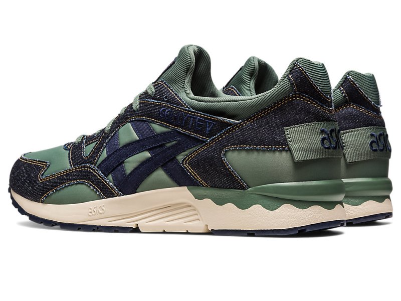 Asics Gel-lyte V Modern Patchwork Superge Moški Črne Temno Zelene | SI9839-409