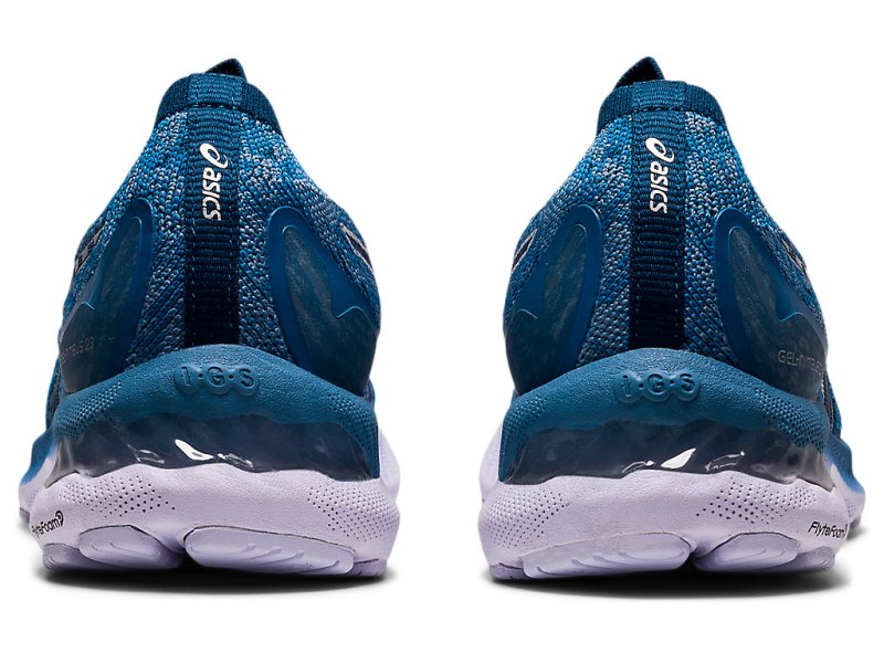 Asics Gel-nimbus 23 Knit Tekaški Čevlji Ženske Sive Modre | SI0117-670