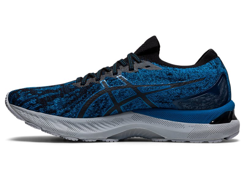 Asics Gel-nimbus 23 Knit Tekaški Čevlji Moški Modre Črne | SI8161-506