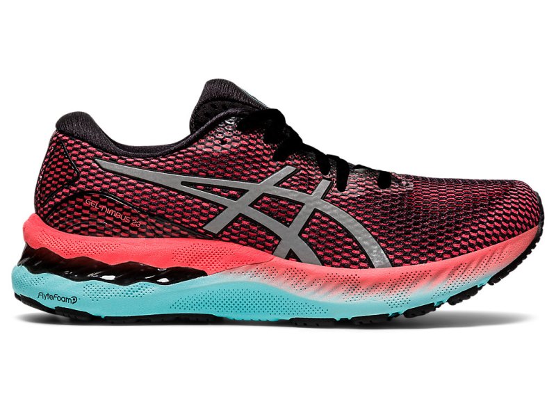 Asics Gel-nimbus 23 Lite-show Tekaški Čevlji Ženske Črne Srebrne | SI8060-022