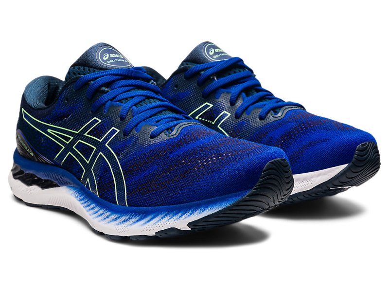 Asics Gel-nimbus 23 Tekaški Čevlji Moški Modre Svetlo Zelene | SI4919-152