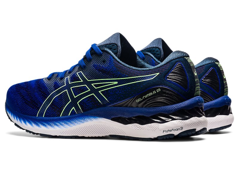 Asics Gel-nimbus 23 Tekaški Čevlji Moški Modre Svetlo Zelene | SI4919-152