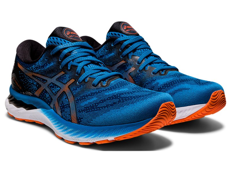 Asics Gel-nimbus 23 Tekaški Čevlji Moški Modre Črne | SI9557-999