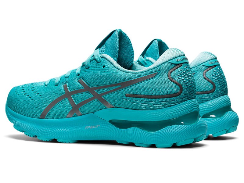 Asics Gel-nimbus 24 Lite-show Tekaški Čevlji Ženske Sive Mete | SI0304-659