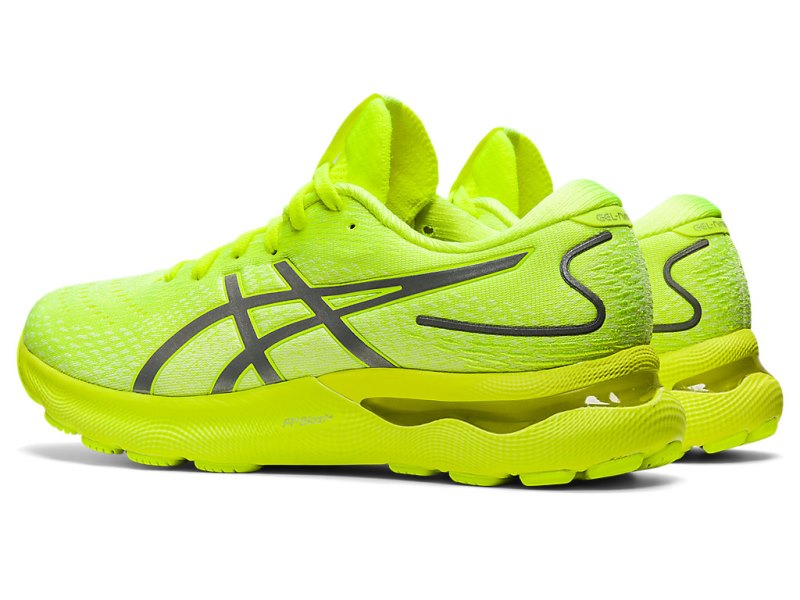 Asics Gel-nimbus 24 Lite-show Tekaški Čevlji Moški Sive Rumene | SI6255-530