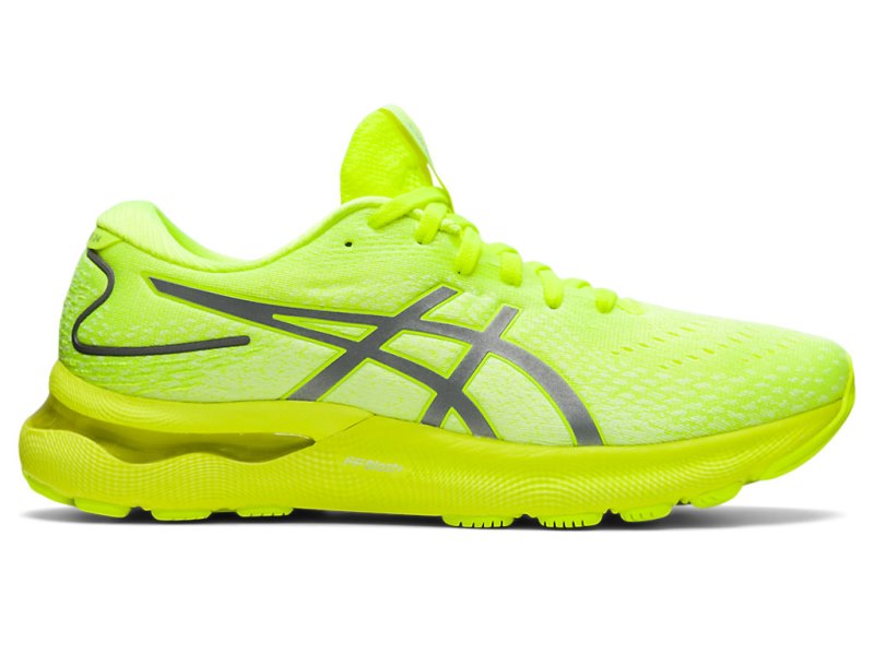 Asics Gel-nimbus 24 Lite-show Tekaški Čevlji Moški Sive Rumene | SI6255-530