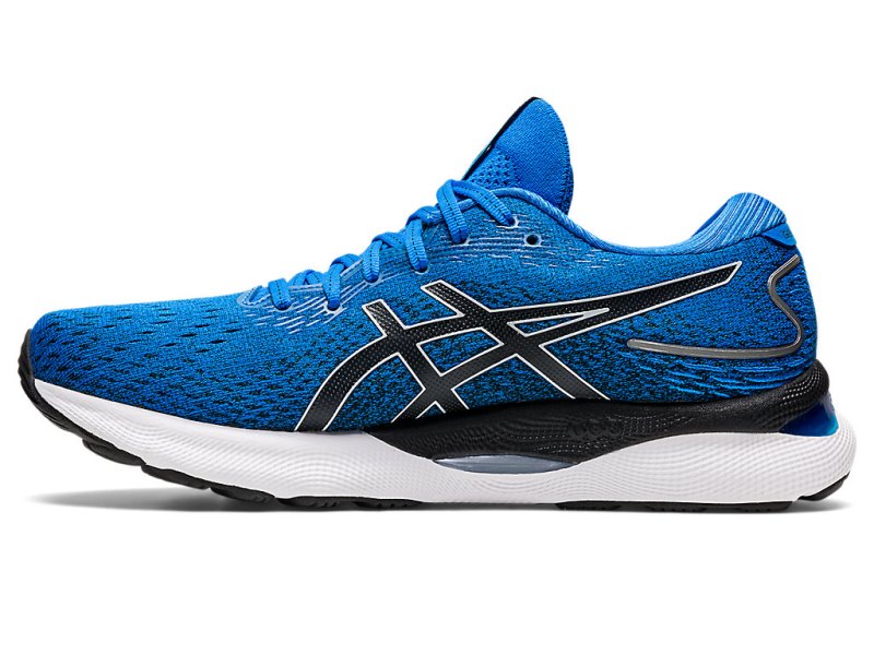 Asics Gel-nimbus 24 Tekaški Čevlji Moški Modre Sive | SI0000-845